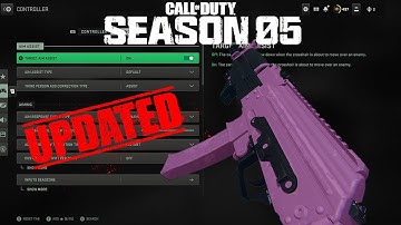 THE #1 BEST SETTINGS IN SEASON 5 OF MW2 (MODERN WARFARE)
