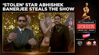 Scene Stealer! Abhishek Banerjee Owns The Glambot Moment | Chetak Screen Awards 2026
