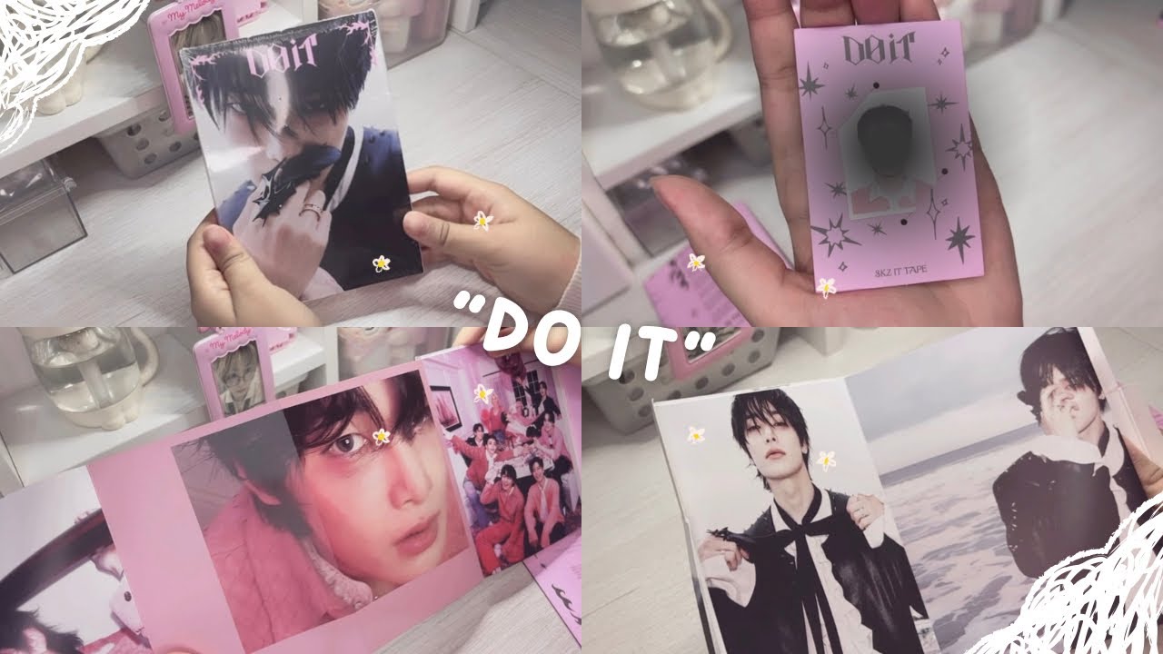 Unboxing/abrindo álbum de Kpop Do It Stray Kids (Digipack Jeongin) • 🌷
