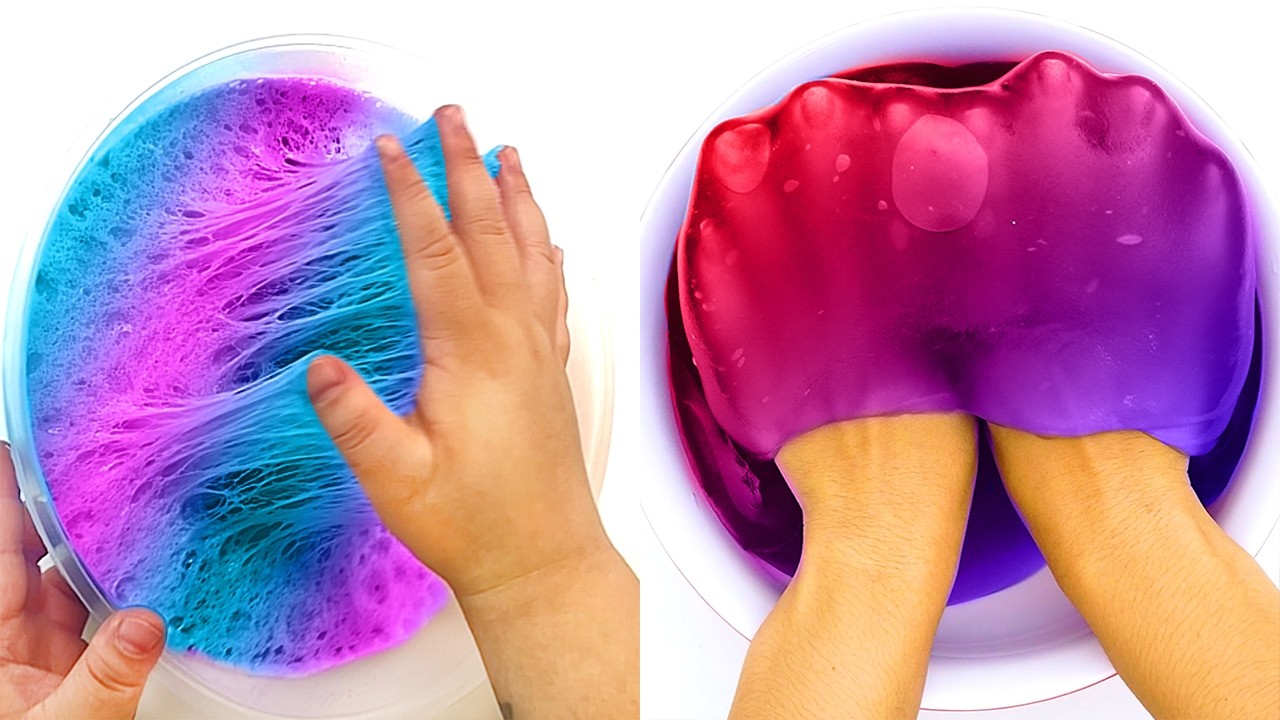 Slow Slime 12 Hour of Relaxing Slime ASMR – Soft Textures, Subtle Triggers - YouTube