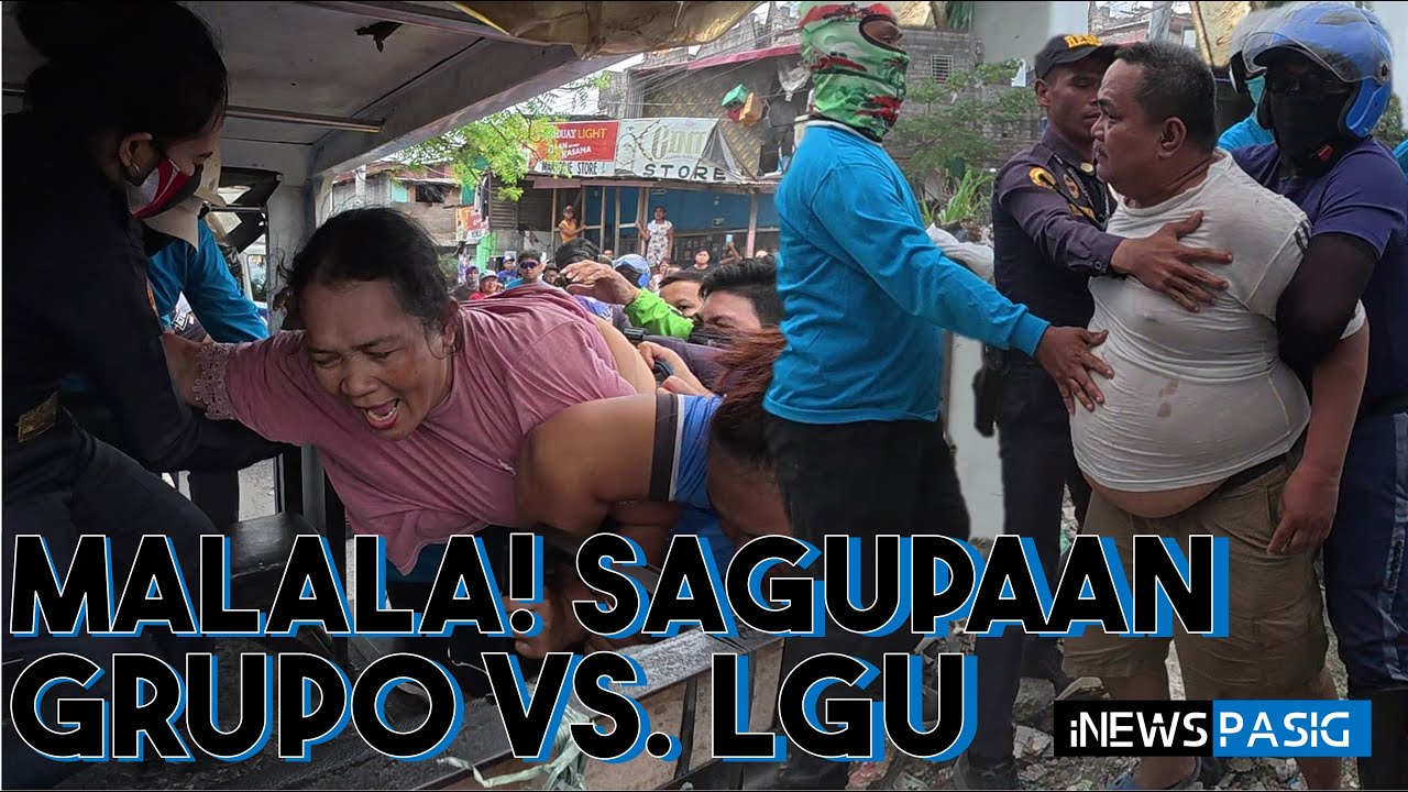 Labanan sa Lupa! Grupo vs. Pamahalaan, umabot sa kagatan, sakalan at sagupaan | iNews Pasig