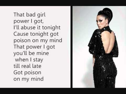 Nicole Scherzinger - poison (lyrics!)