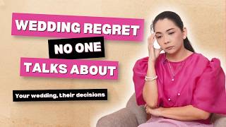 The Wedding Regret No One Talks About