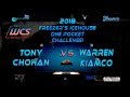 #4 - Tony CHOHAN vs Warren KIAMCO - The 2018 Freezer’s Icehouse 1-Pocket Challenge!