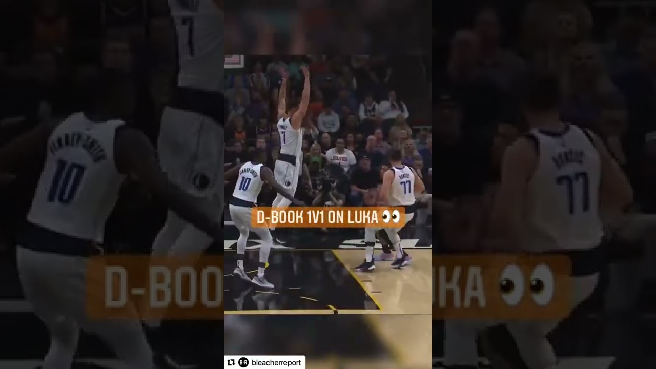 Book wanted all the smoke ♨️ (NBA Highlights) #shorts