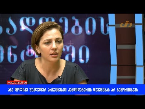 ანა დოლიძე პარლამენტის შუალედურ არჩევნებში კანდიდატურის დაყენებას არ გამორიცხავს