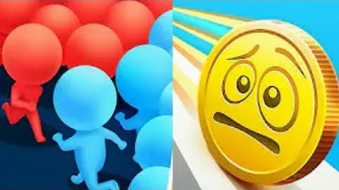 coin rush VS count master cro...gameplay on android,ios           #count master #count men#coin rush