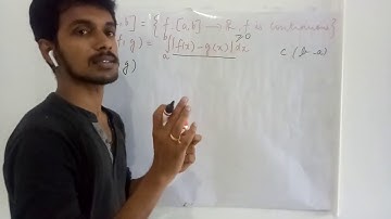 Metric on the set of functions  - Lec 25 - Real Analysis