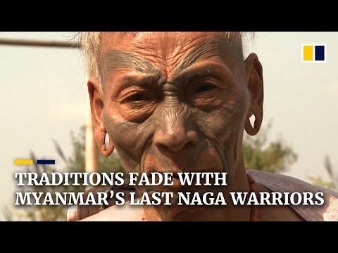 Myanmar’s last generation of tattooed headhunting Naga warriors