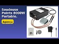 AVIS (2025) : Soudeuse Points 8000W Portable. DÉTAILS ESSENTIELS