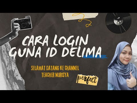 Cara login guna ID Delima