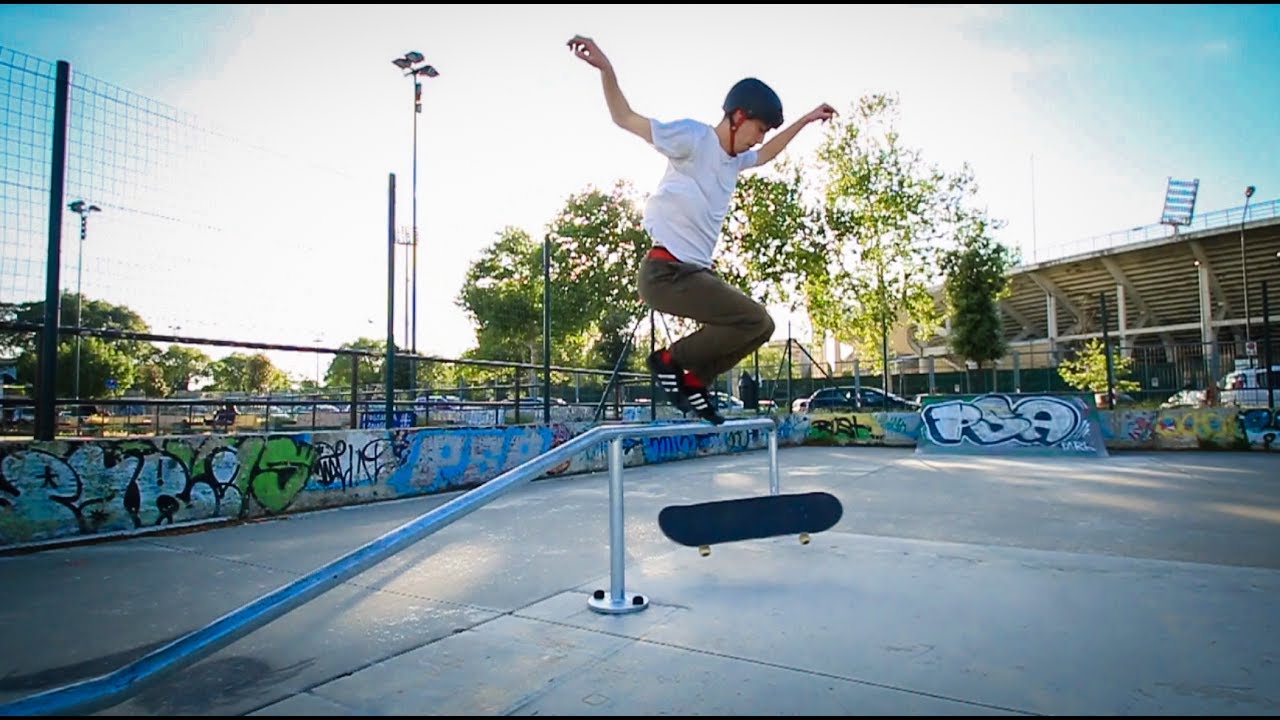 I Invented a Hippy Jump Trick?! YouTube