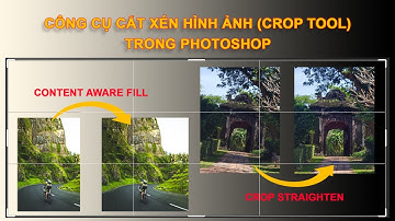 CÔNG CỤ CẮT XÉN HÌNH ẢNH TRONG PHOTOSHOP
