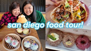 24 hours eating in san diego!  food tour with mom