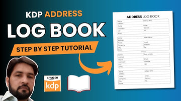 How to Create a PROFESSIONAL KDP Address Log Book with Affinity Designer