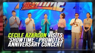 Cecile Azarcon Visits 'Showtime,' Promotes Anniversary Concert