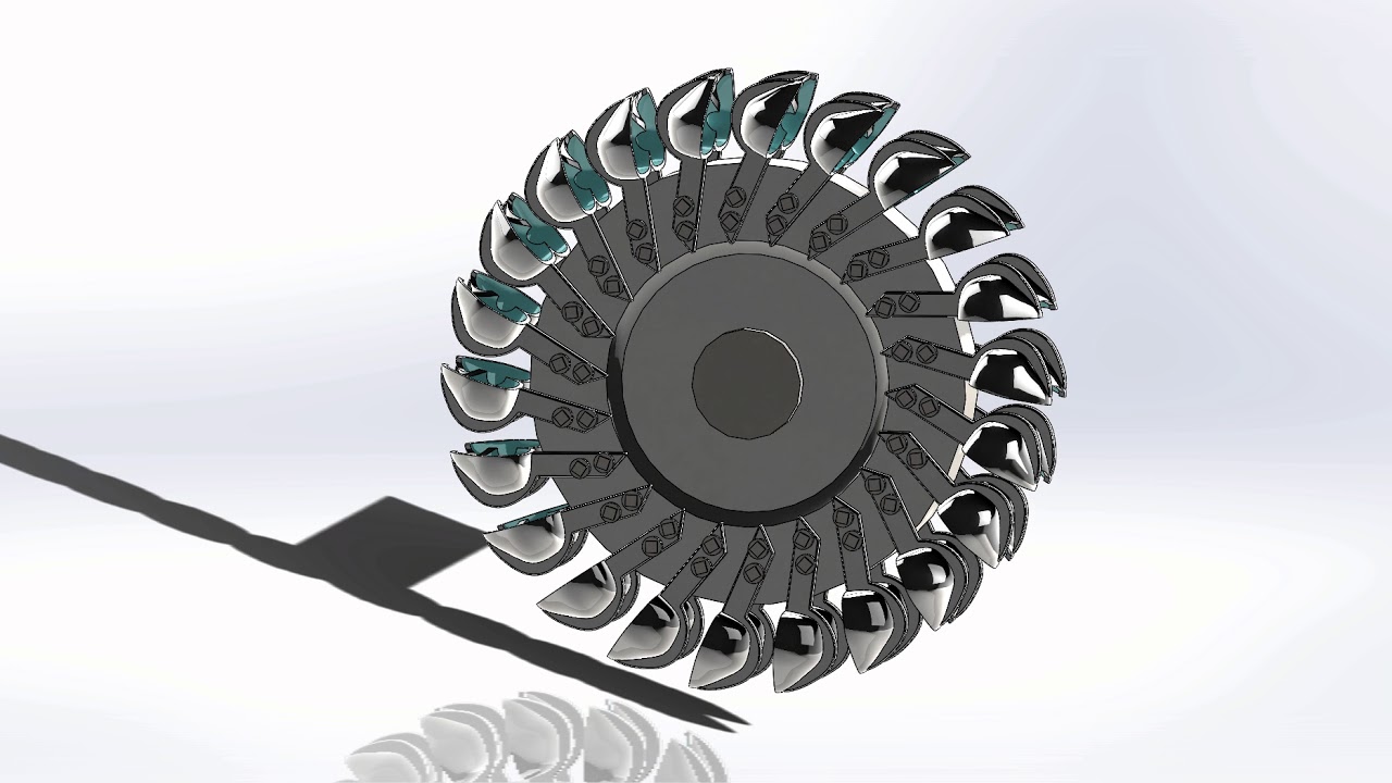 turbine pelton solidworks download