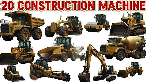 Heavy Construction Equipment for Beginners | construction machine | shoumiktots