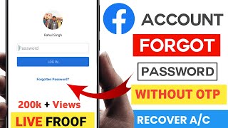 facebook save account forgot otp not received login without password | Fb automatically login