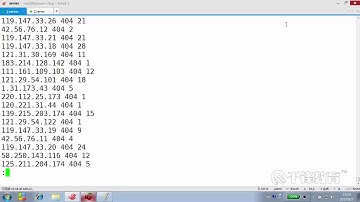 千锋Linux教程：90  实战项目 Nginx日志分析项目实战