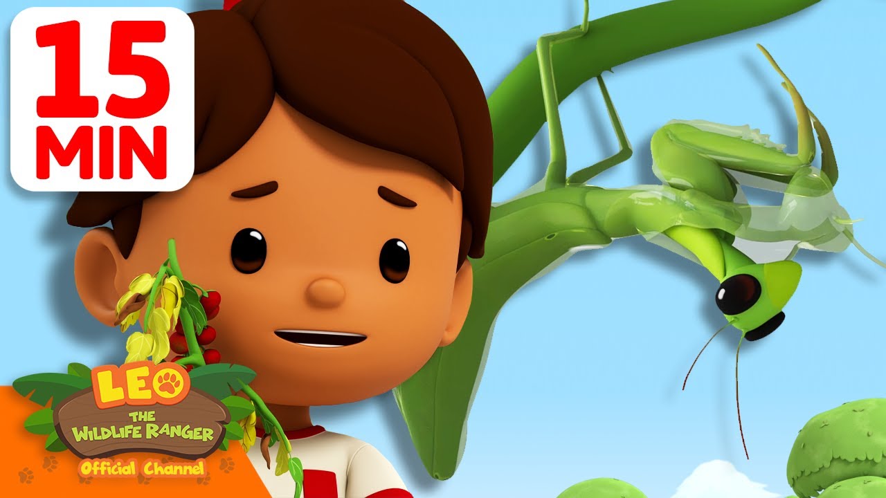ЭТО ЛИСТ ИЛИ БОГОМОЛ? 🙏 | 15 мин | Лео — рейнджер | Детские мультфильмы