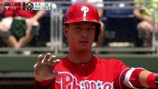 ARI@PHI: Goeddel plates Blanco on an RBI double