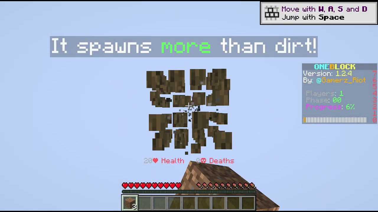 Minecraft one block 1