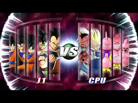 Dragon Ball: Raging Blast 2 Goku Family vs Team Majin