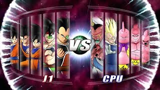 Dragon Ball: Raging Blast 2 Goku Family vs Team Majin