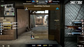 [ LIVE ] CS:GO (Bo1) Virtus.Pro VS Cloud9 PGL Major Kraków Group Stage Day 4