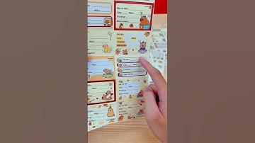 Nhãn vở Hot Trend Capybara #vanphongpham #vpp #hangsi #capy #capybara