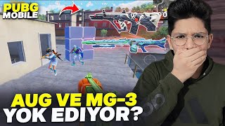 Aug Ve Mg3 Efsane İki̇li̇ 32Ki̇ll Aldim Pubg Mobi̇le