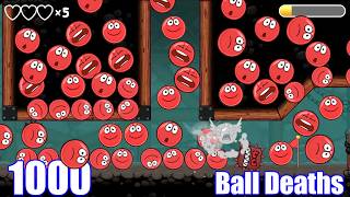 100 Red Ball 4 Into The Caves Levels and Boss Stage screenshot 4