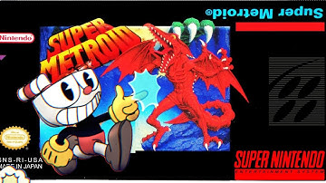 ✅Super Metroid: Cuphead Mod  [Hack Snes]