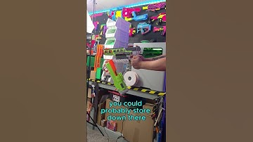 This Blaster Has a Secret Storage Spot!
