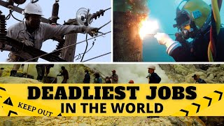 Most Dangerous Jobs Around The World | Underwater Welder | Oilfield Workers | Miners |