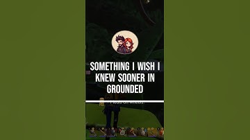 I wish i knew this sooner in Grounded. How to turn on resource surveyor. #grounded #twitch #shorts