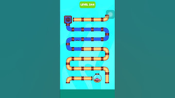 save the fish game😂😈😝save the fish level 244 || Pull ths pin / 10M+ views /#shorts #top #games