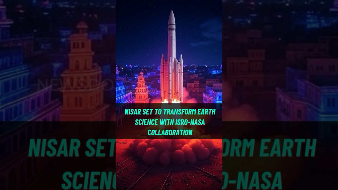 NISAR set to transform earth science with ISRO NASA collaboration