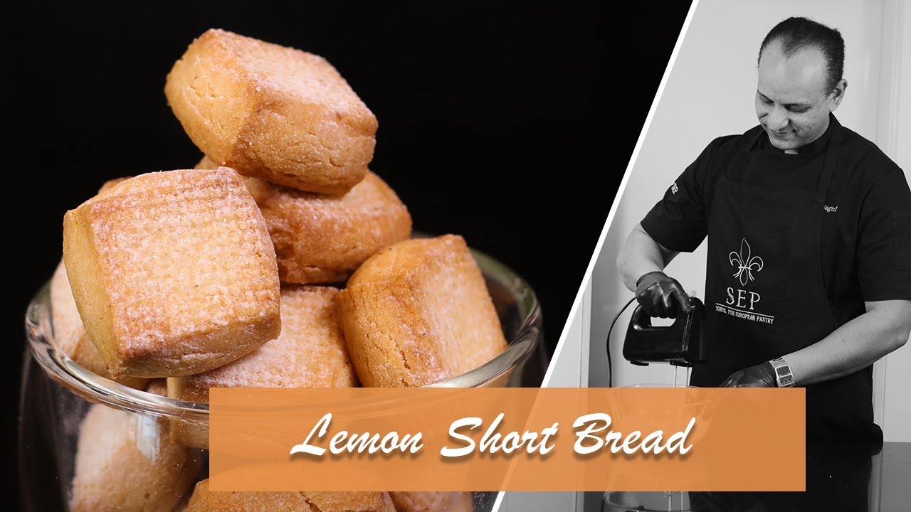 Lemon Shortbread | Vikas Bagul | School For European Pastry & Culinary Arts | Mumbai | Cookies