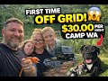 First Time Off-Grid Camping in WA | Only $30 Per Night