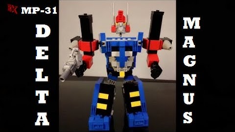 MP31 Delta Magnus Lego Transformer By BX Brix