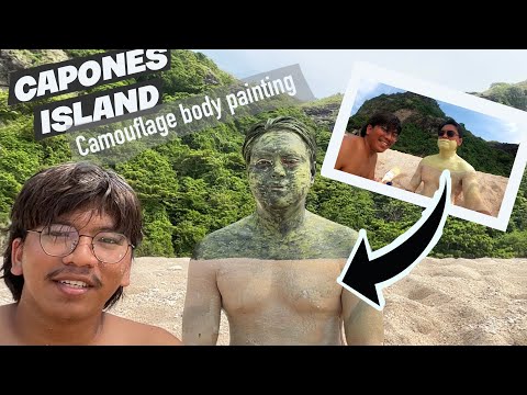 CAPONES ISLAND Camouflage body painting by TAOBA