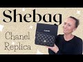   chanel dupe   shebag review  so impressed giftguide gifted handbags