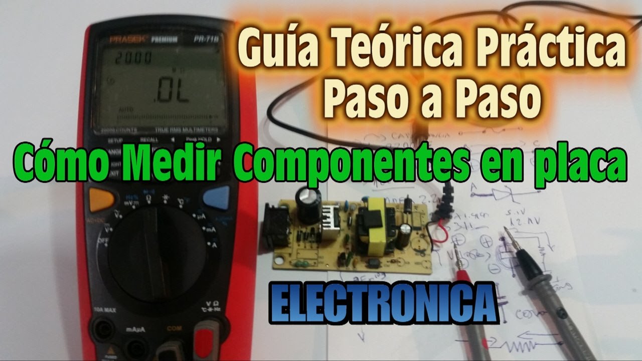 Medición de componentes electrónicos en una placa de circuito: guía paso a  paso — Eightify
