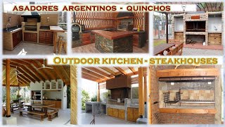 Asadores argentinos - Quinchos ✔ Steakhouses