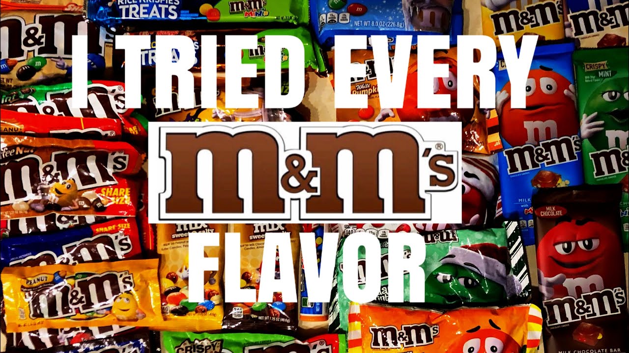 M&M Candy Taste Test! We Tried All of the M&M's! New Flavors