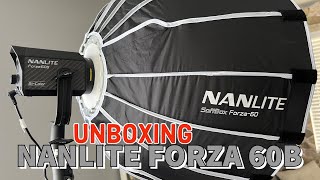 #РАСПАКОВКА - Фонарь Nanlite Forza 60B и софтбокс 📦 #grindface screenshot 3