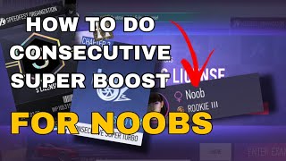 HOW TO DO THE CONSECUTIVE SUPER BOOST (FOR NOOBS) 🤫ACE RACER screenshot 5
