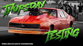 PDRA Mid-Atlantic Showdown - Thursday Testing Highlights!